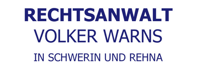 Logo Rechtsanwalt Volker Warns